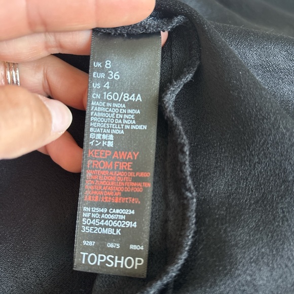 Black Dress with Beaded Dragon Accents - Picture 7 of 8